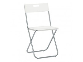 Krzesło Składane JF Białe 
