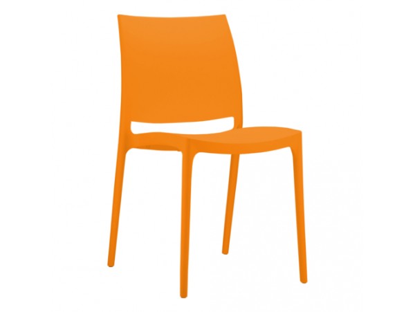 Krzesło Maya Pomarańczowe